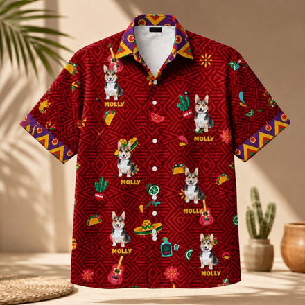 Personalized Hawaiian Shirt With Pet Photo, Funny Pet Lover Summer Gift