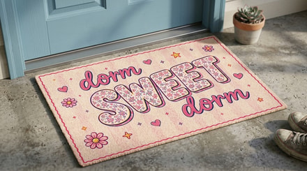 Dorm Sweet Dorm - Personalized Doormat