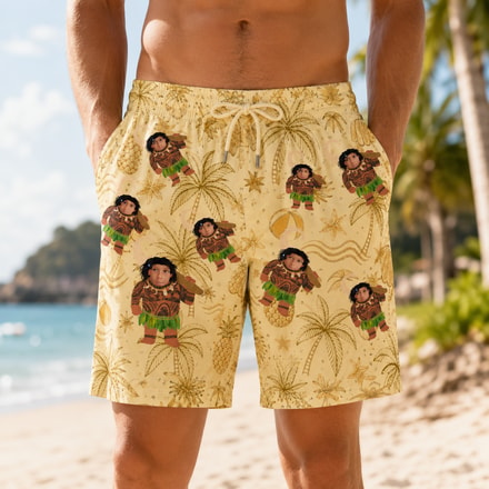 Personalized "Tribal Explorer" Swim Shorts