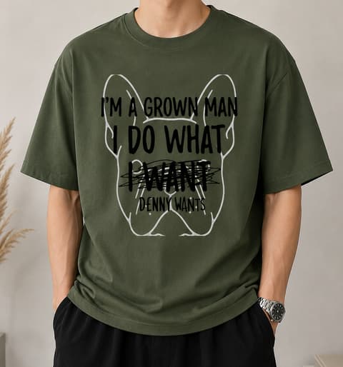 Funny Dog Dad Custom Name Personalized T-Shirt