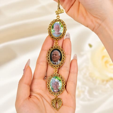 Memorial Graduation Custom Photo - Custom Graduation Tassel Photo Keychanis