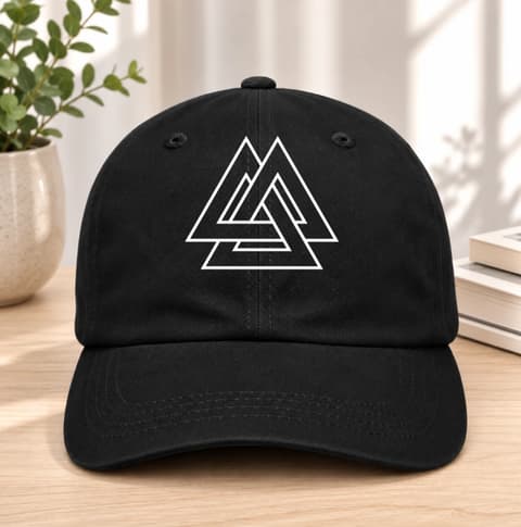 Name In Runes Viking - Personalized Baseball Cap