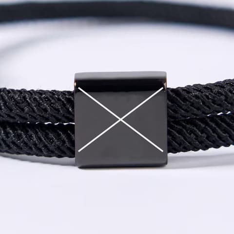 Personalized Adjustable Sliding Knot Rope Bracelet For Dad, Custom Engraved Bracelet, Father’S Day Gift For Him