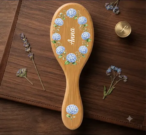Custom Name Hair Brush: Birthday Gifts For Best Friends, Sisters, Bffs