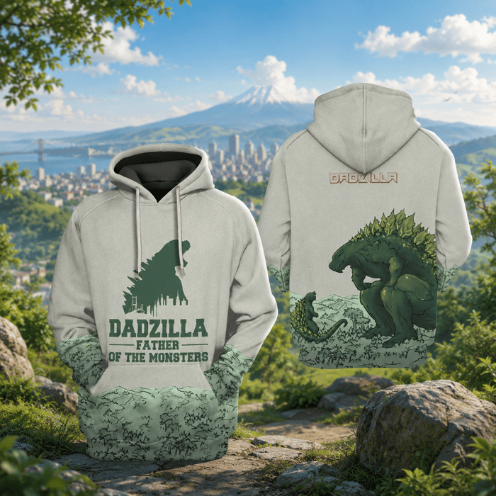 Dadzilla Father Of The Monsters Hoodie