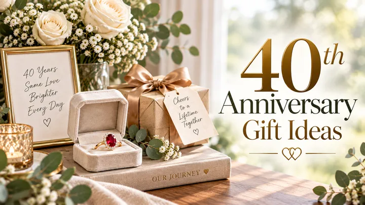 What Is the Traditional Gift for a 40th Wedding Anniversary?