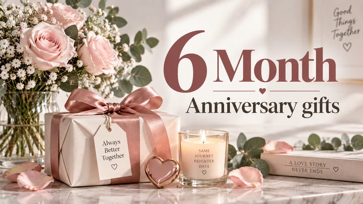 Thoughtful 6-Month Anniversary Gift Ideas To Present Love